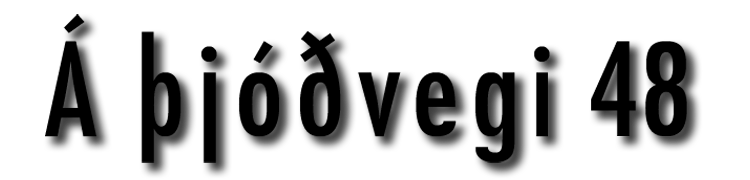 Á þjóðvegi 48 logo