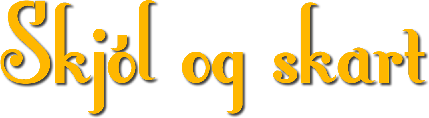 Skjól og skart, title logo